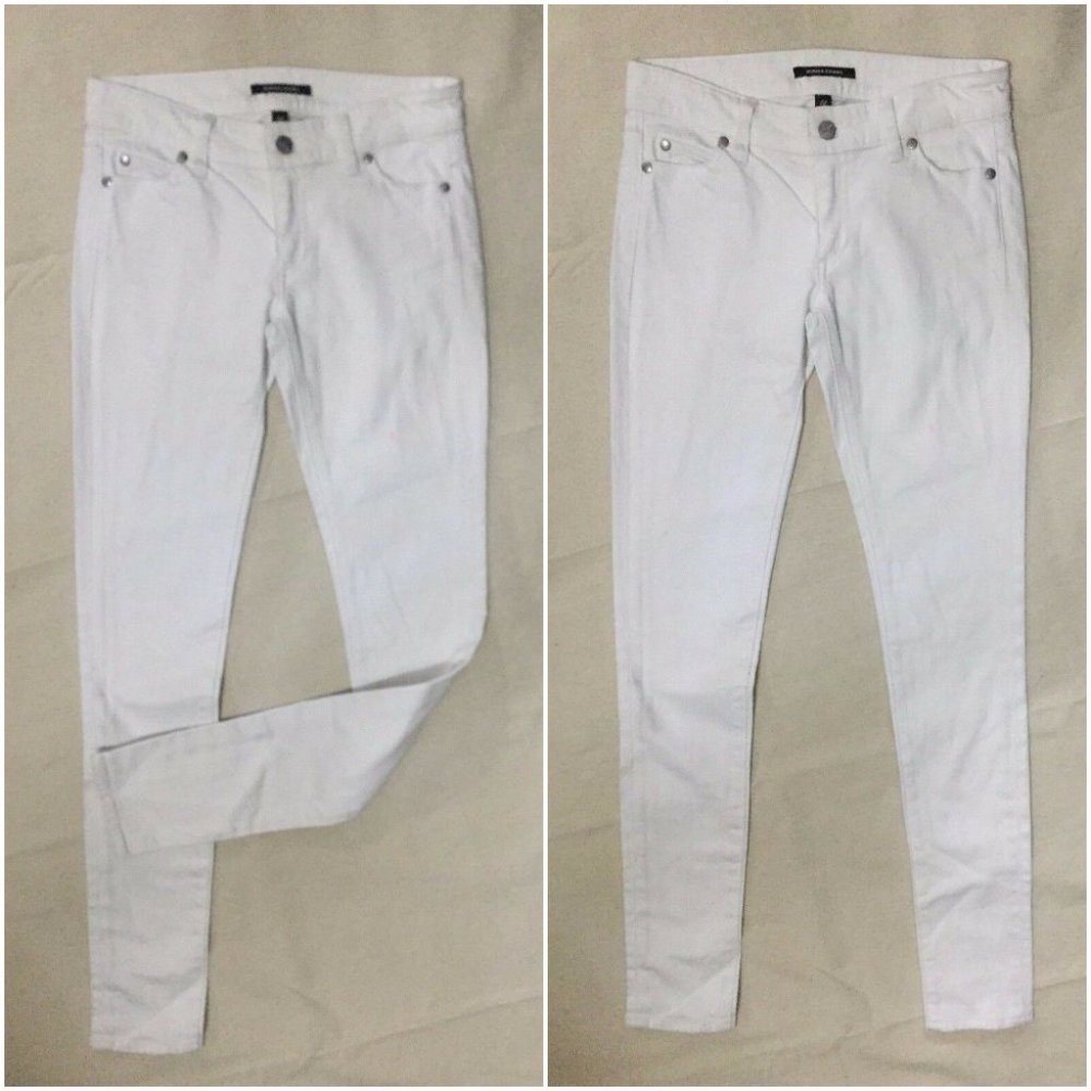 MONIKA CHIANG White 5 Pocket Slim Fit Skinny Jeans